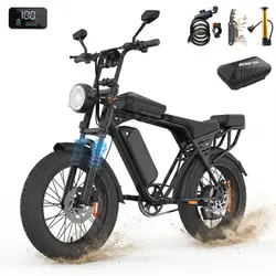 AAIRSK X5 Vélo Électrique Fat Bike 20"